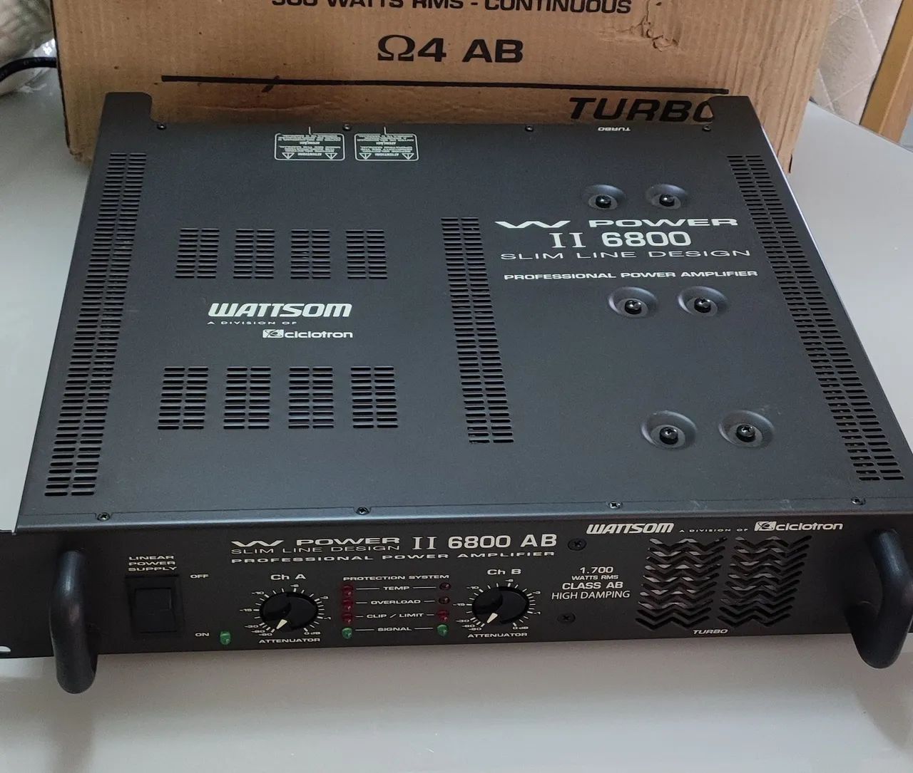 Potência W Power 6800 AB Wattsom NOVA! - Foto 2