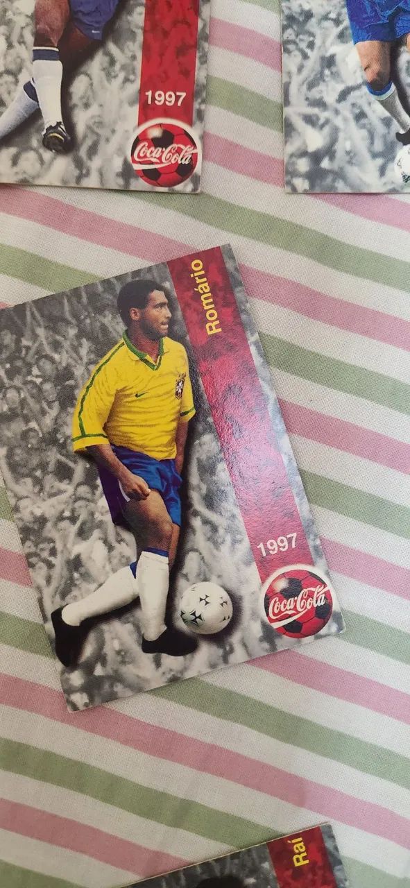 Cards da Coca Cola BRASIL 1997 raridade