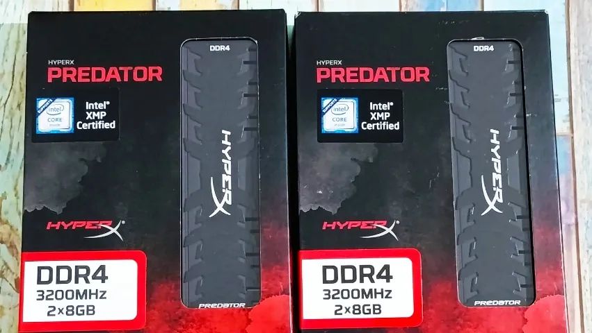 Memória HyperX Predator 32GB (4x8GB) 3200MHz DDR4 Desempenho