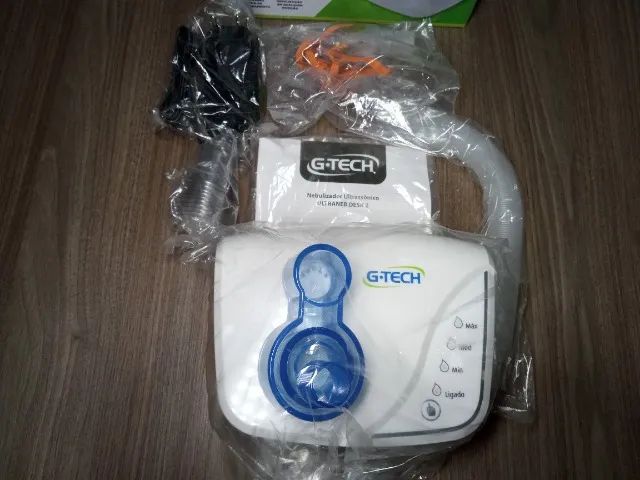 Nebulizador ultrassônico G-Tech ultraneb desk 2 Novo lacrado com todos os acessórios. - Foto 6