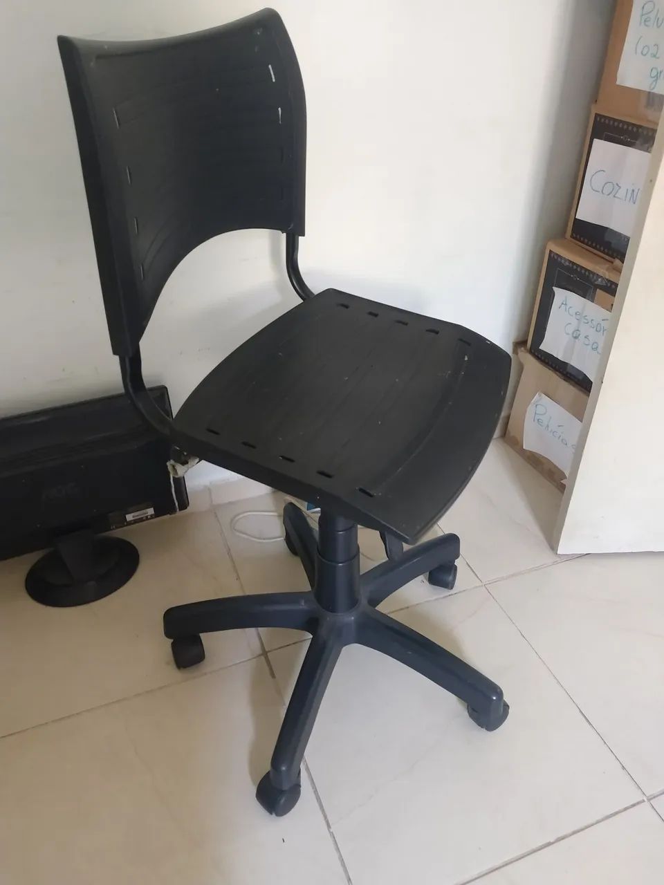 Cadeira Giratória Preta