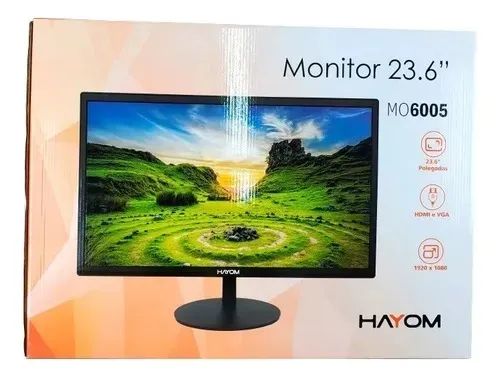 Monitor Gamer 23.6 Polegadas Hayom Mo6005 Ful Hd, Hdmi/vga Cor Preto - Foto 2