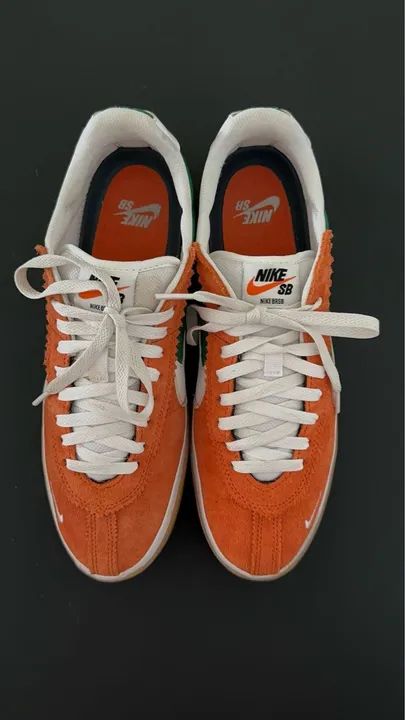 Nike BRSB laranja e verde 40 - Foto 4