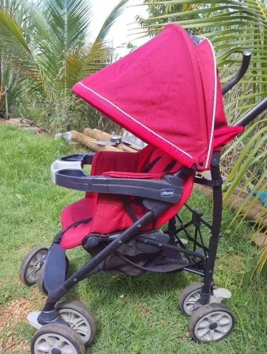 Carrinho de Bebê Chicco - Usado - Foto 2