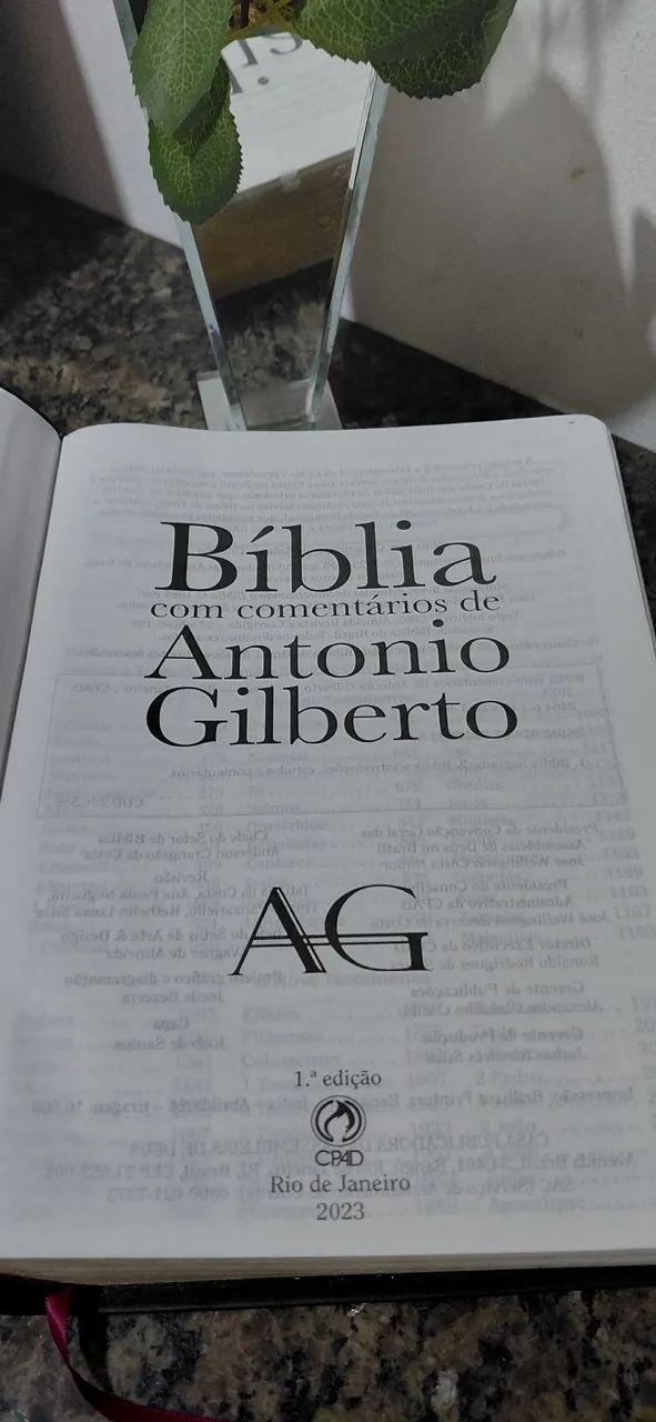 Biblia Antônio Gilberto  - Foto 2