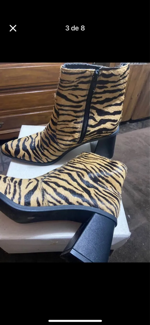 Bota animal print 