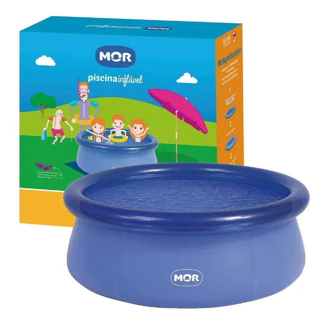 Piscina Inflável Redonda 1400 Litros Fun Mor