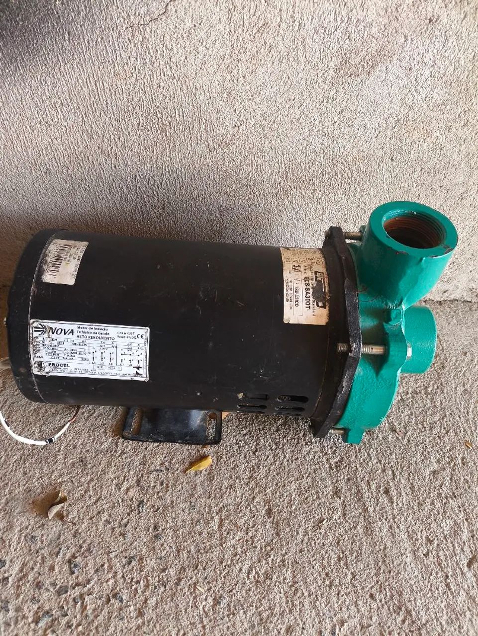 vendo bomba para irrigação motor 3cv trifásico 