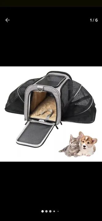 Bolsa de transporte de Pet Seminova (usada 2X)