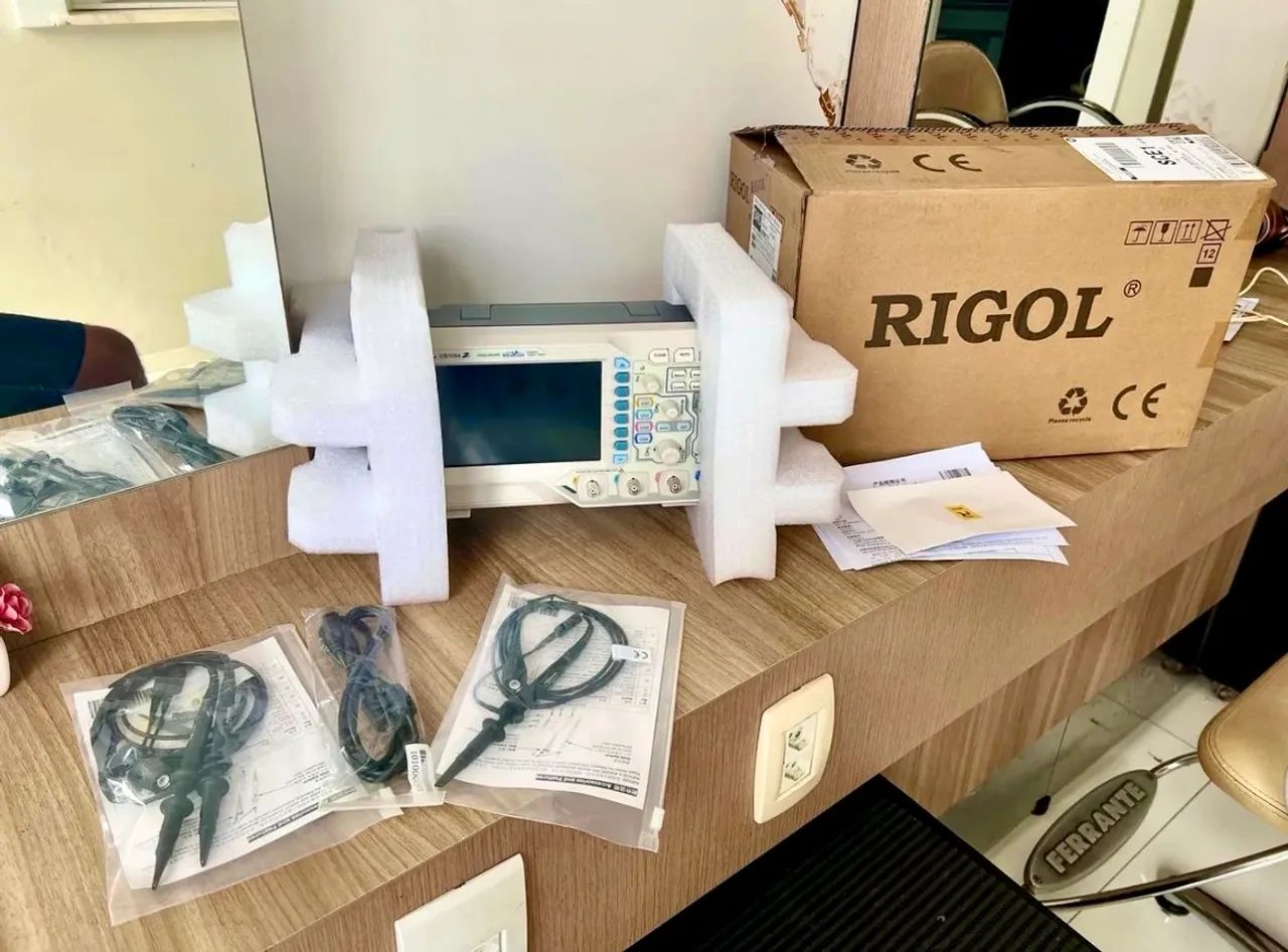 OSCILOSCÓPIO RIGOL DS1054Z - NOVO, NA CAIXA, COM NOTA FISCAL! - Foto 3