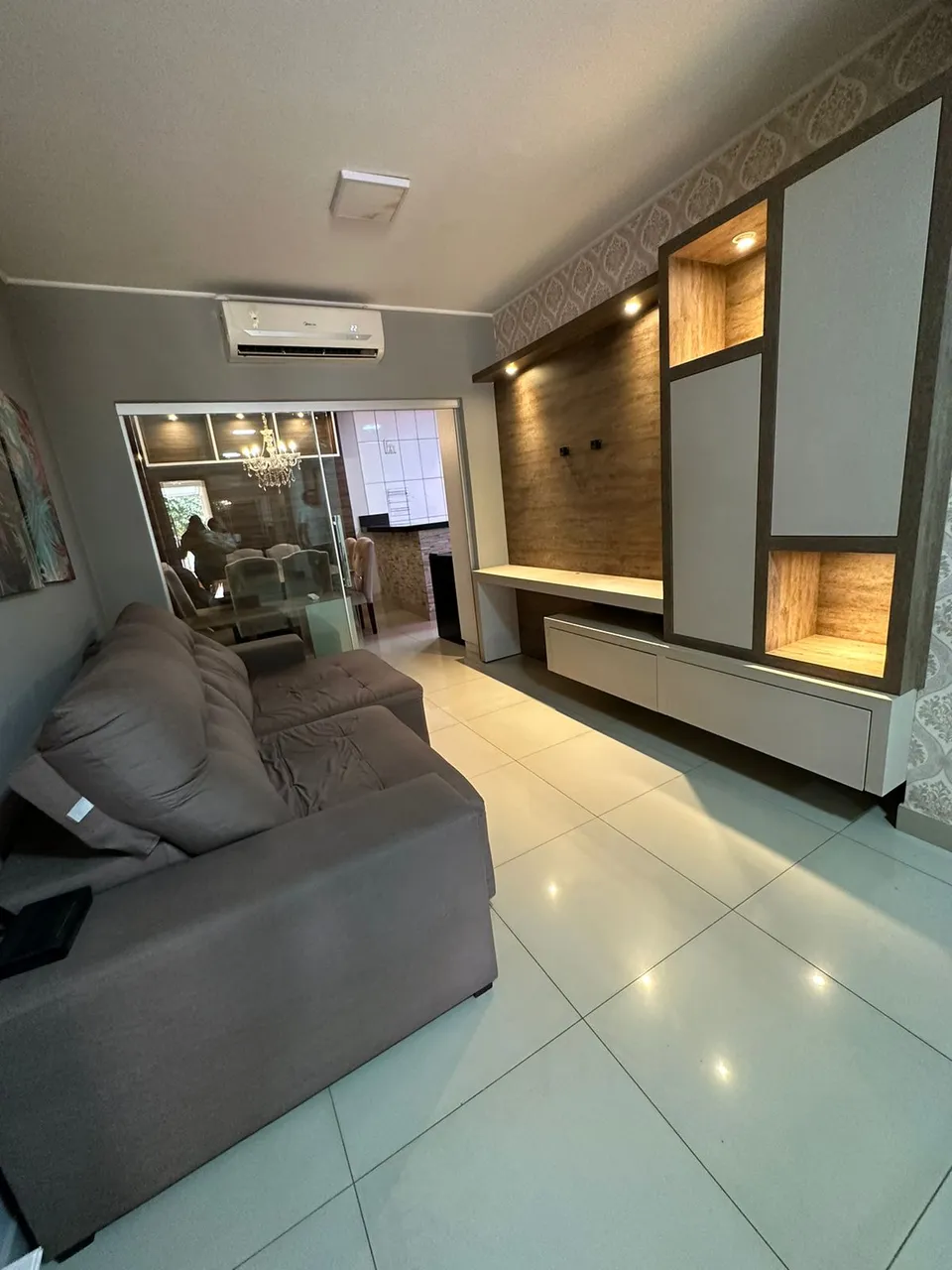 Casa mobiliada em condomínio fechado, Várzea Grande/MT