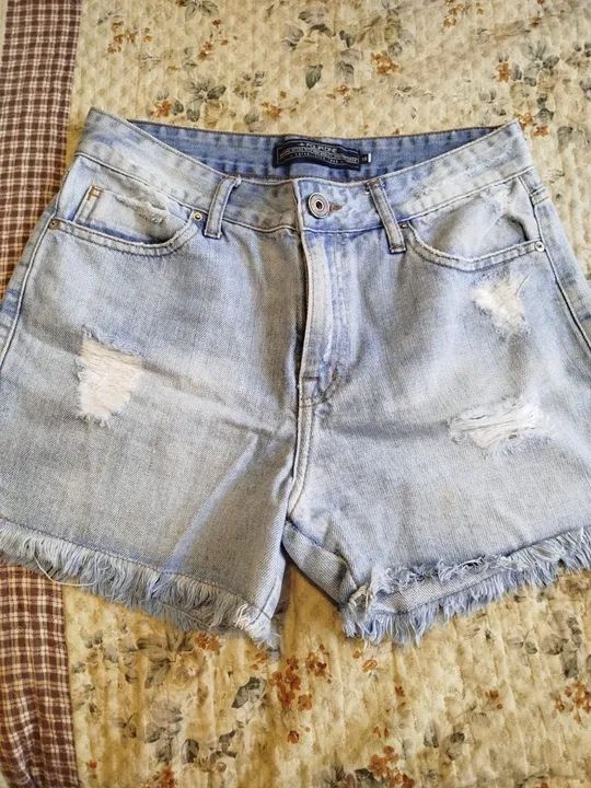 Short Jeans Desfiado