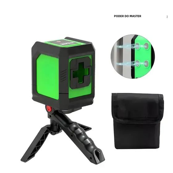 Hilda laser nível 2 linhas/5 linhas 360 nível de nivelamento automático 