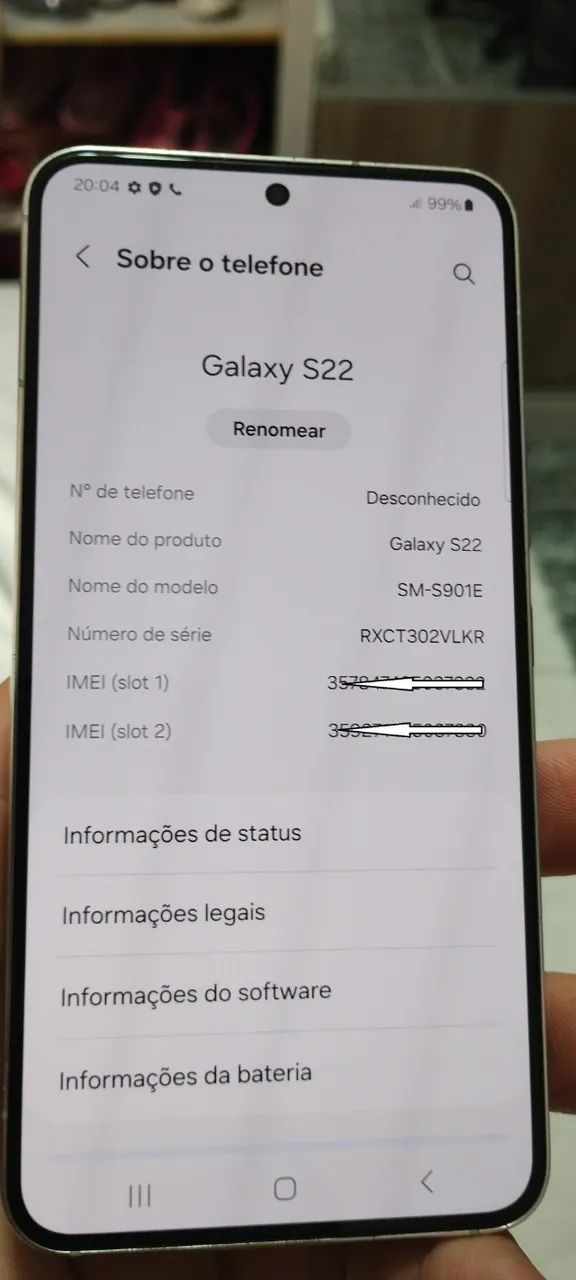 Samsung Galaxy S22 - Sm-s901e - Foto 2