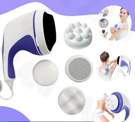 Massageador Corporal Elétrico Orbital Com 4 Cabeças z898