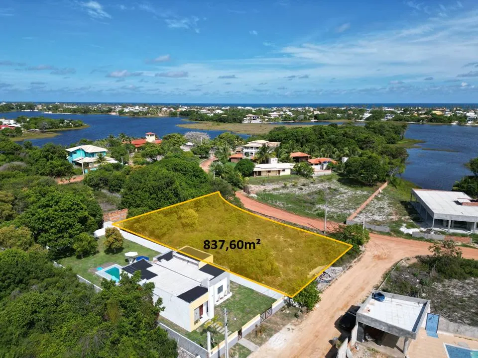 Lote/Terreno para venda com 837,60m² condomínio Águas de Sauípe em Porto Sauípe - Entre Ri
