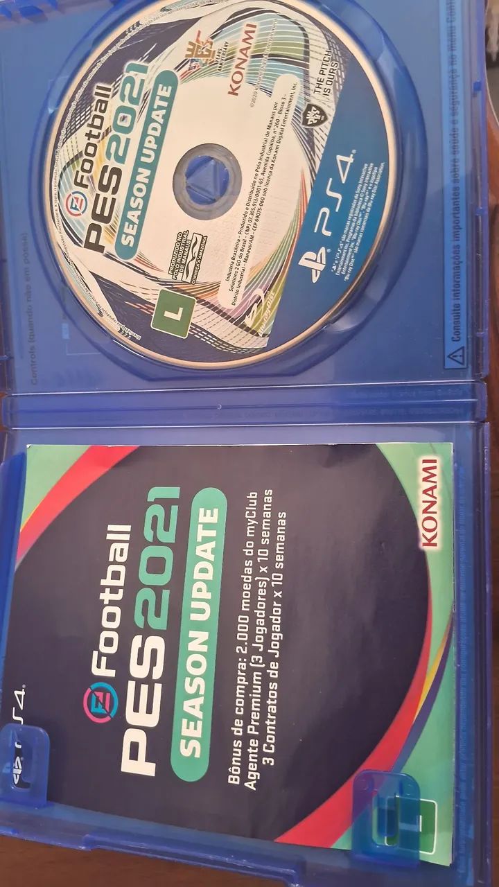 PES 21 MUITO NOVO- RARIDADE - Foto 2