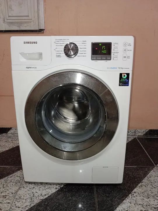 Máquina de lavar Samsung 10 kilos funcionando perfeitamente  - Foto 4