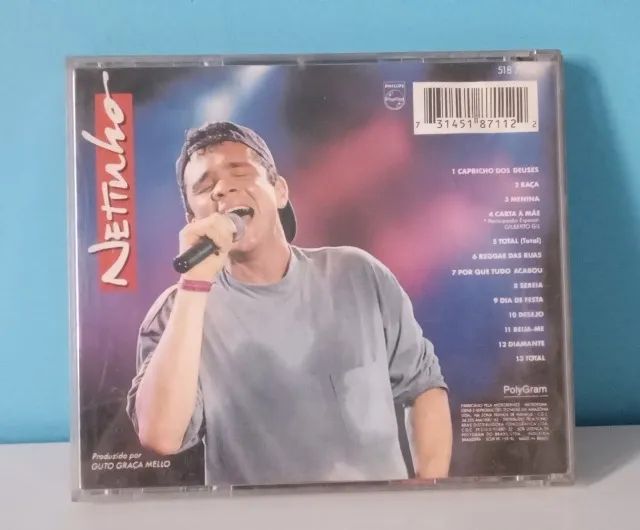 CD Netinho - Um Beijo pra Você - 1993 - Foto 2