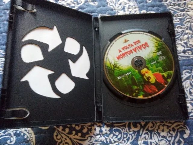 A volta dos mortos vivos dvd original dublagem clássica - Foto 3