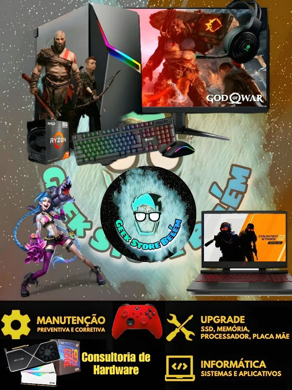 Montagem e Manutenção de Computadores e Notebooks 