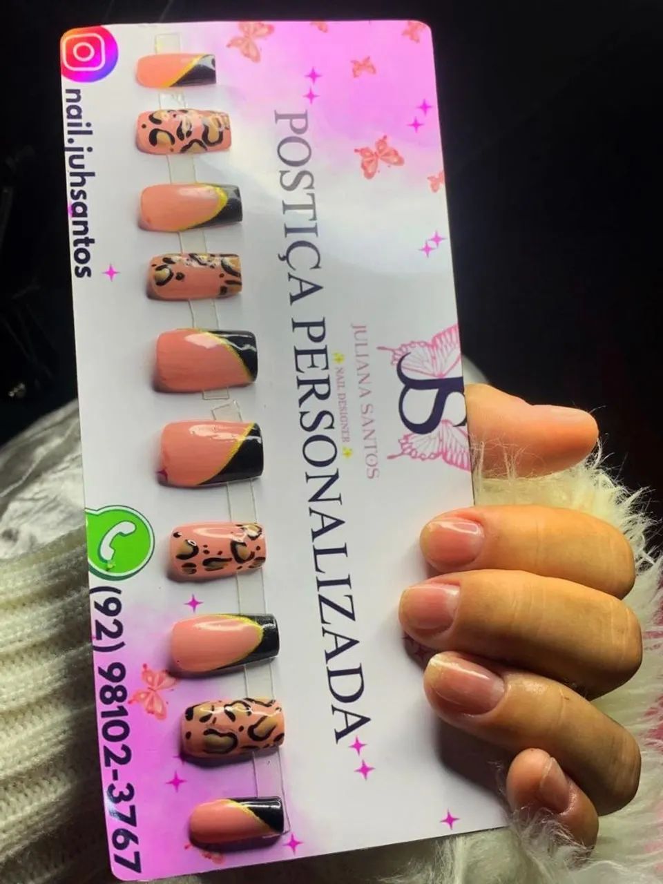 POSTIÇA PERSONALIZADA~SOB ENCOMENDA  - Foto 5