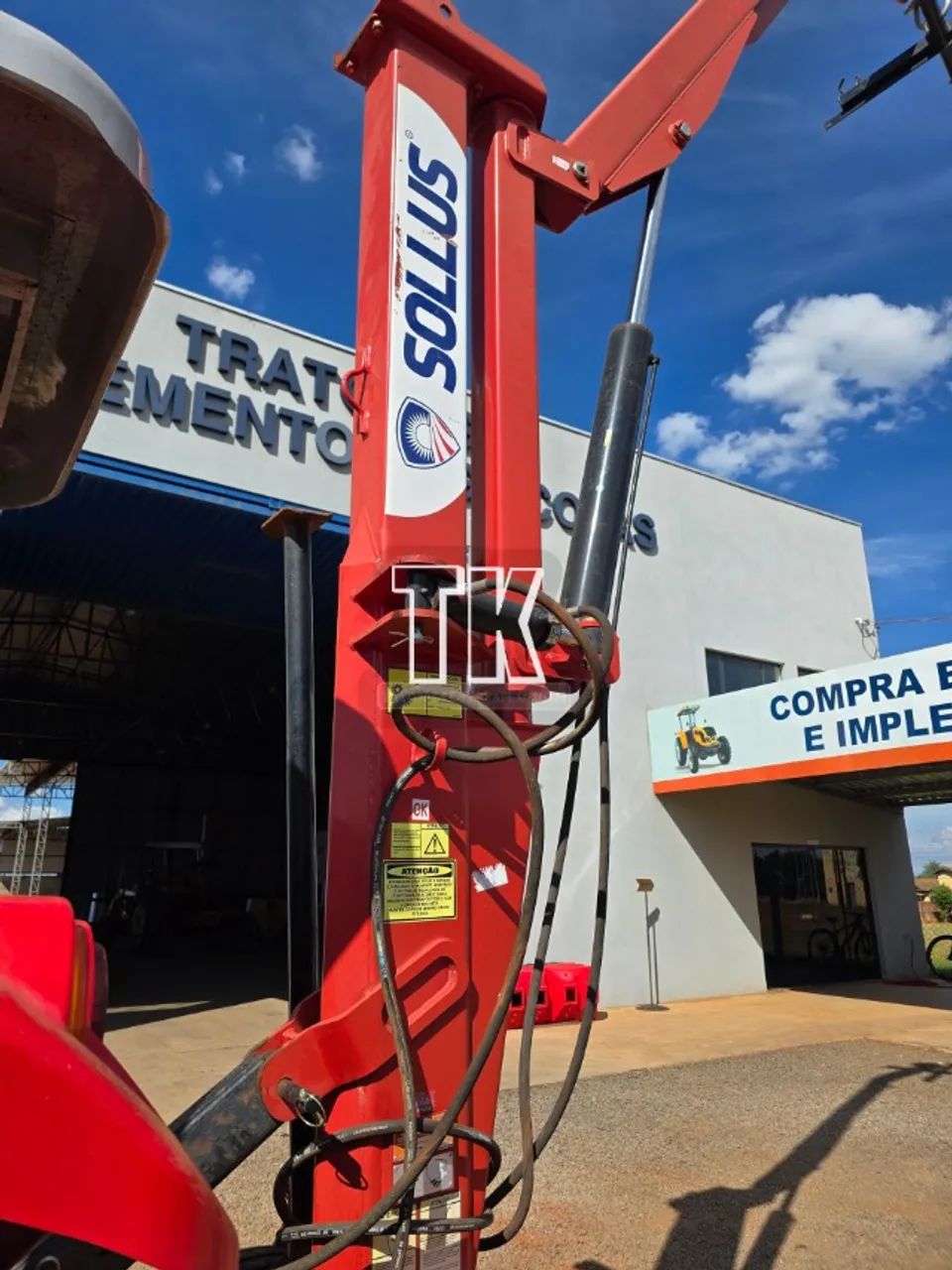 GUINCHO BIG BAG RODA LOUCA 2000 KG MARCA SOLLUS - Tk Tratores Nova Andradina-MS - Foto 2