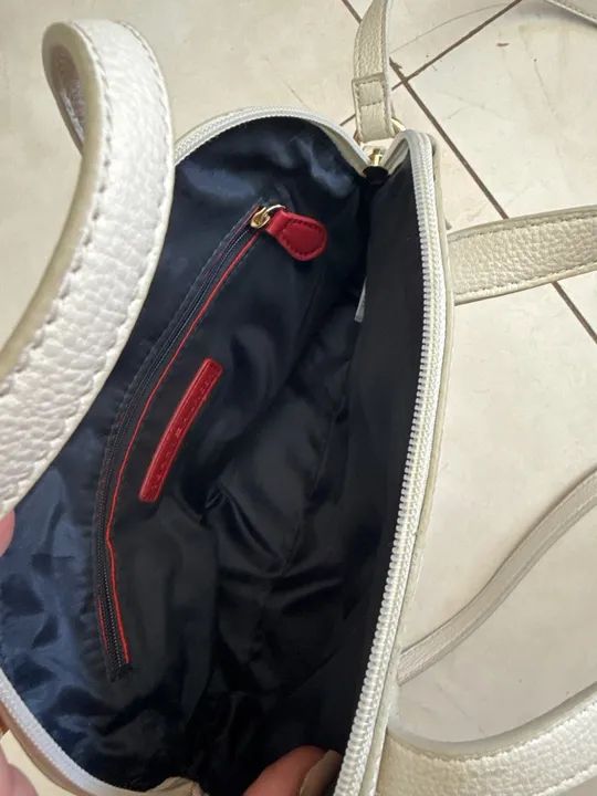 Bolsa Tommy Hilfiger branca -nova - Foto 4