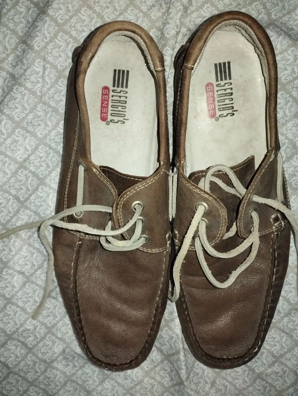 Sapato de couro masculino número 41  - Foto 2