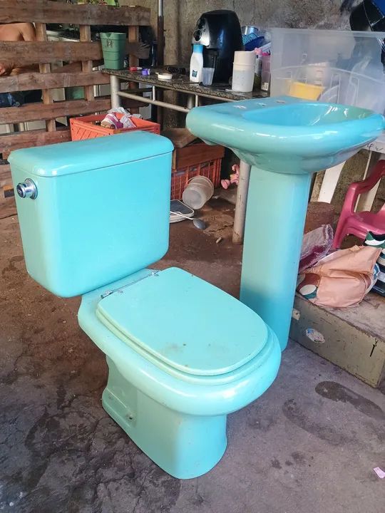 Acoplado completo série luxo ideal standart com lavatório 