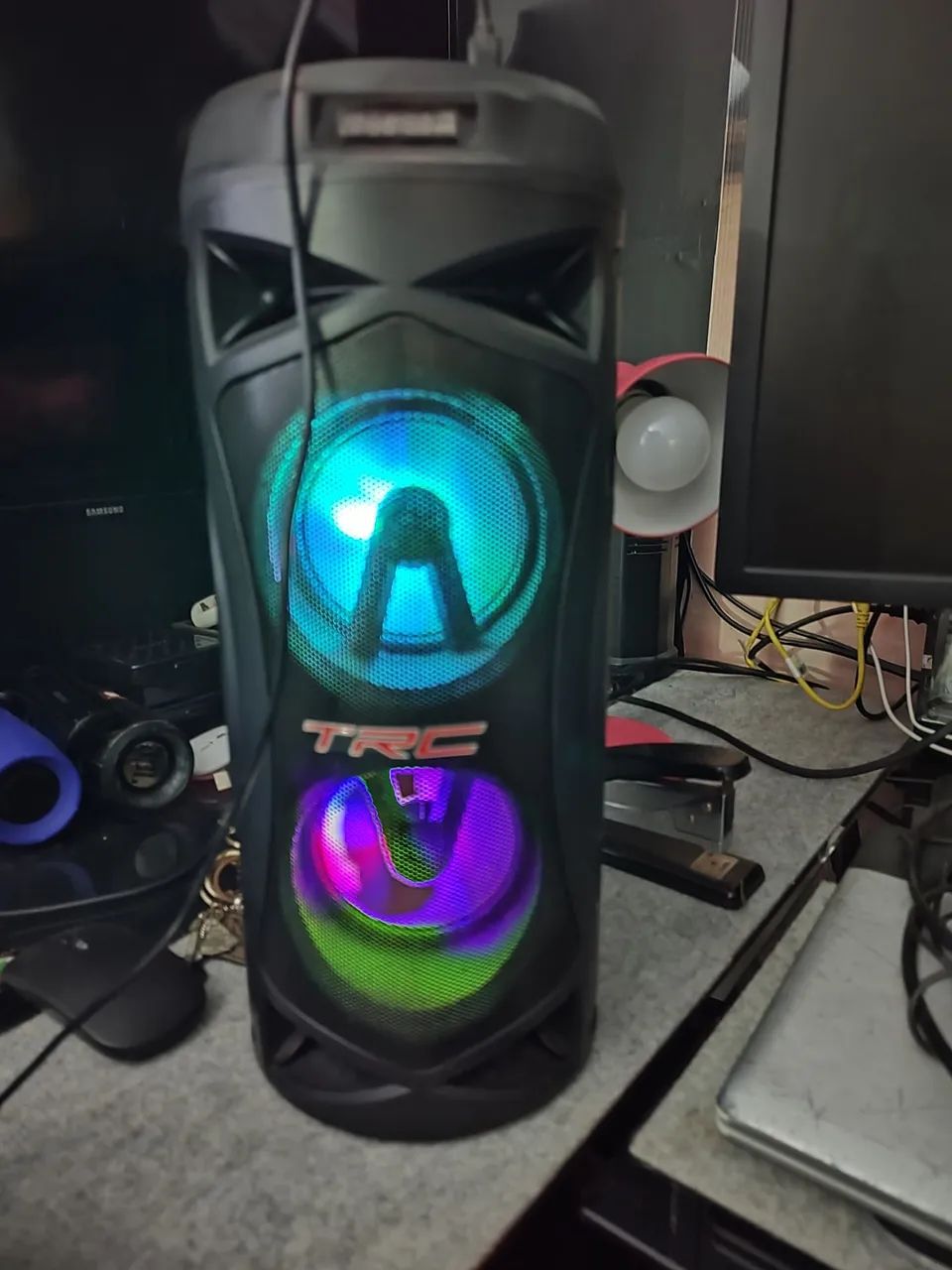 Caixa de Som TRC com Iluminação RGB - Foto 2