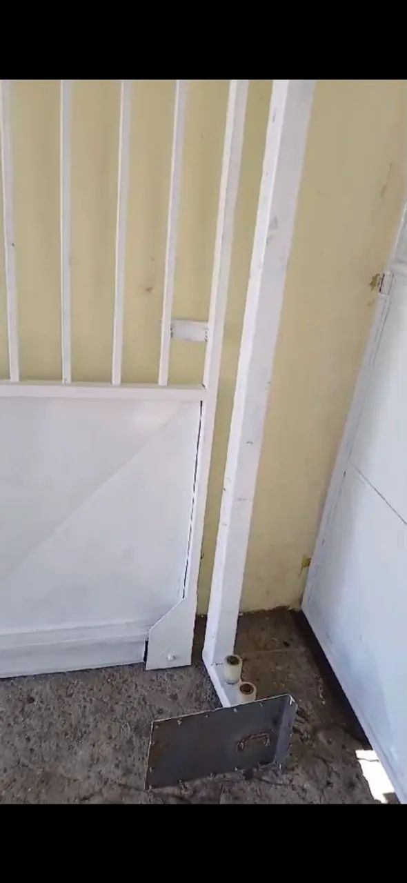 Portão galvanizado