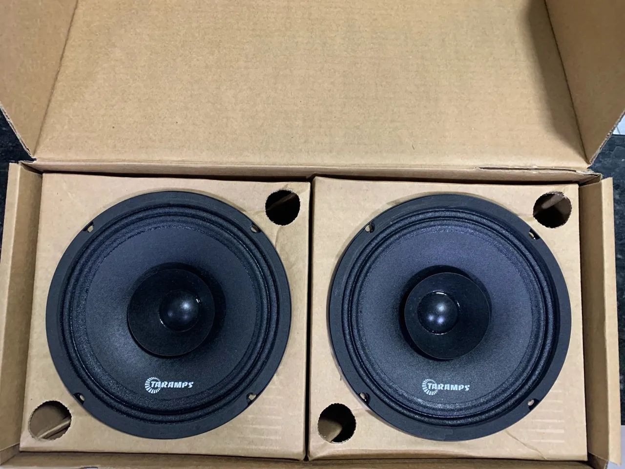Par de Alto-falantes Taramps FH100D 6 Polegadas 4 Ohms NOVO