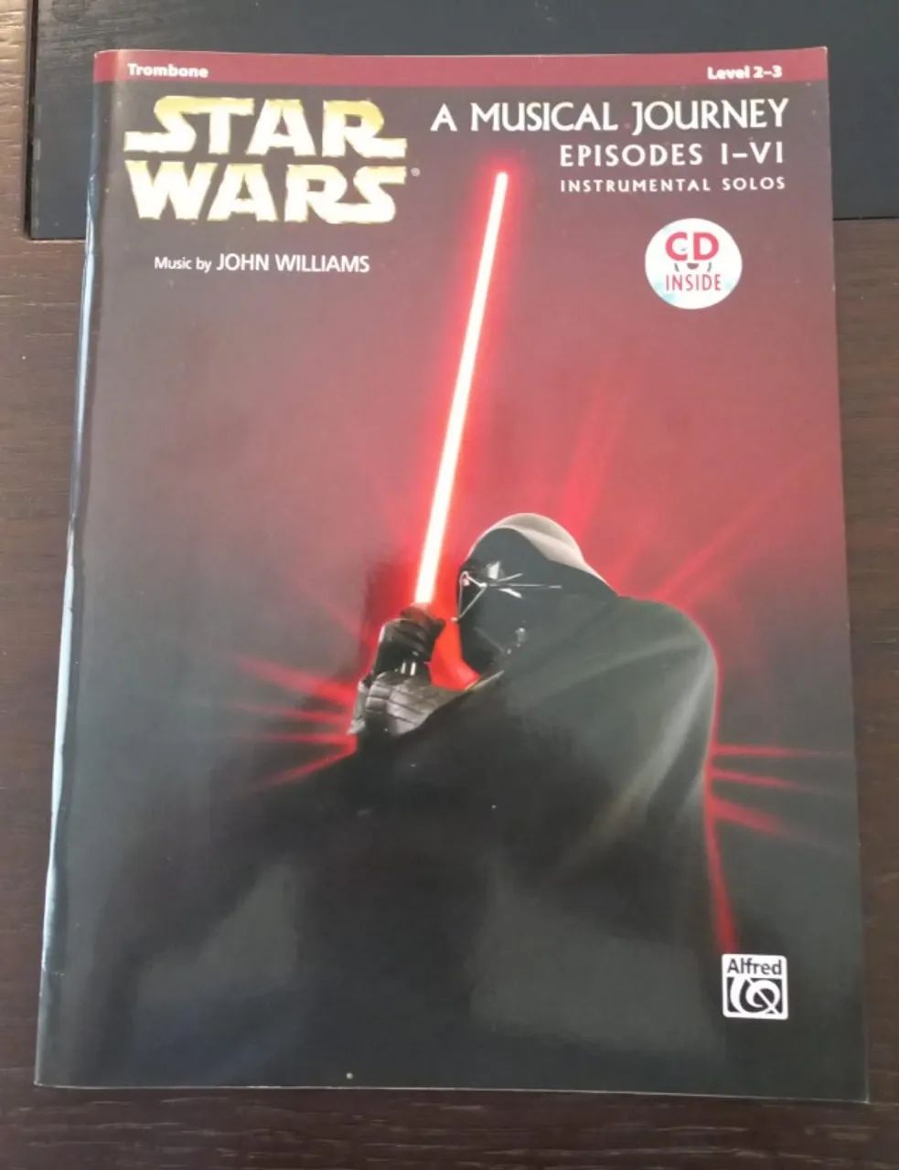 Livro de partituras trombone Star Wars: A Musical Journey - Episodes I-VI