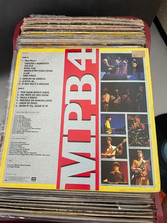 LP Vinil MPB4 Ao Vivo - 1989. Ótimo estado! - Foto 3