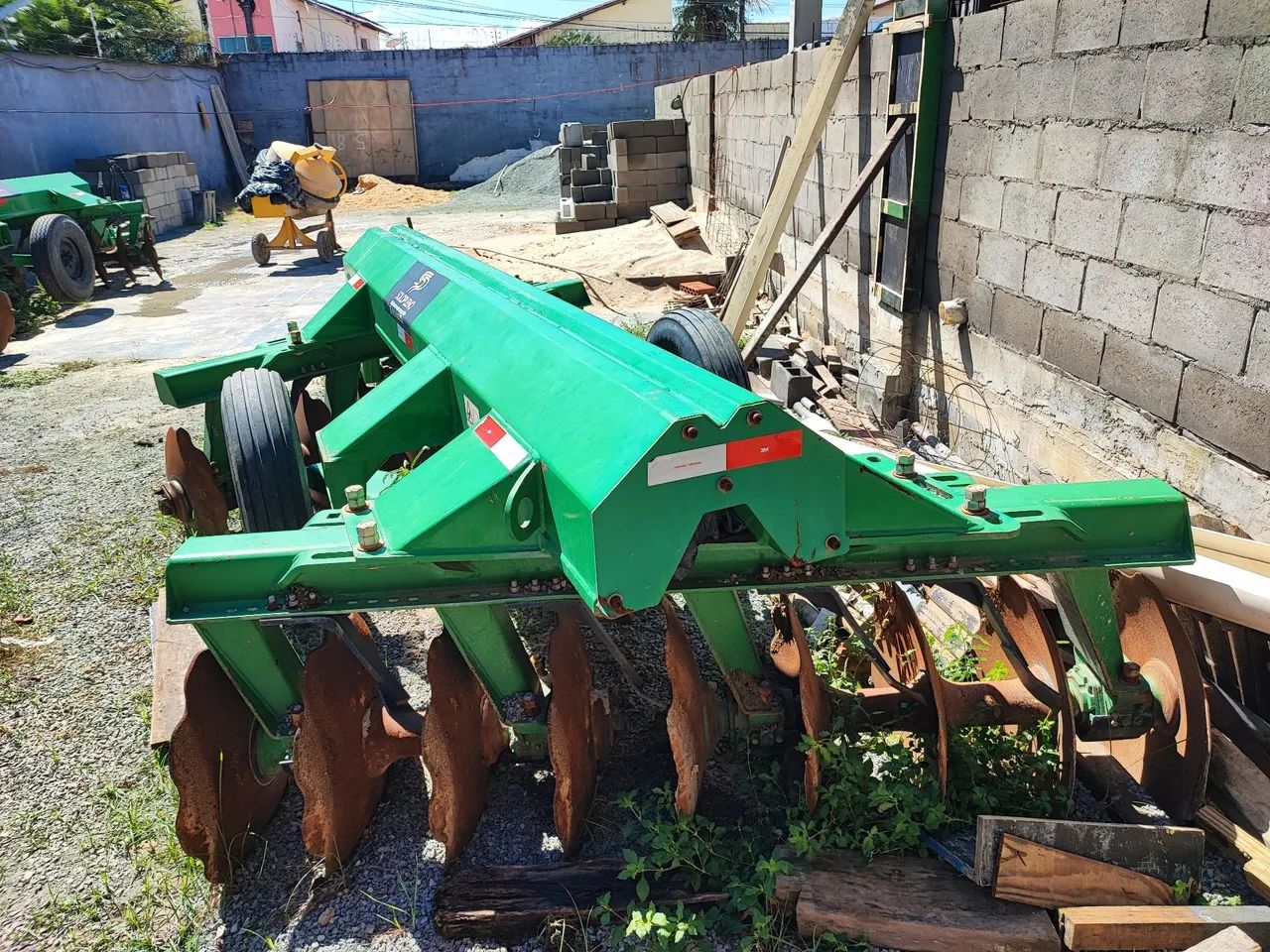 Grade aradora 18 x 28 x 270, ano 2018, com discos em moderado estado  - Foto 6