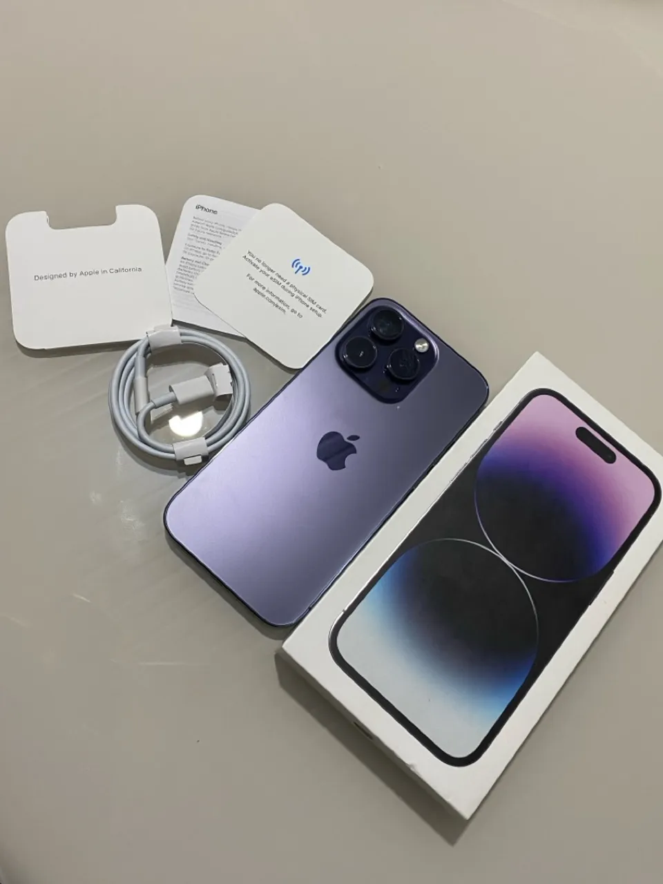 iphone 14 pro impecável única dona!