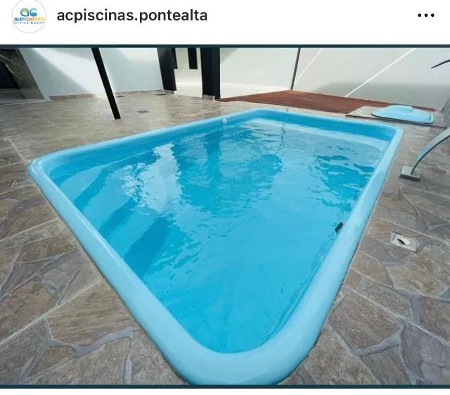 Piscina de fibra 4metros completa ( Aquecida )  - Foto 3