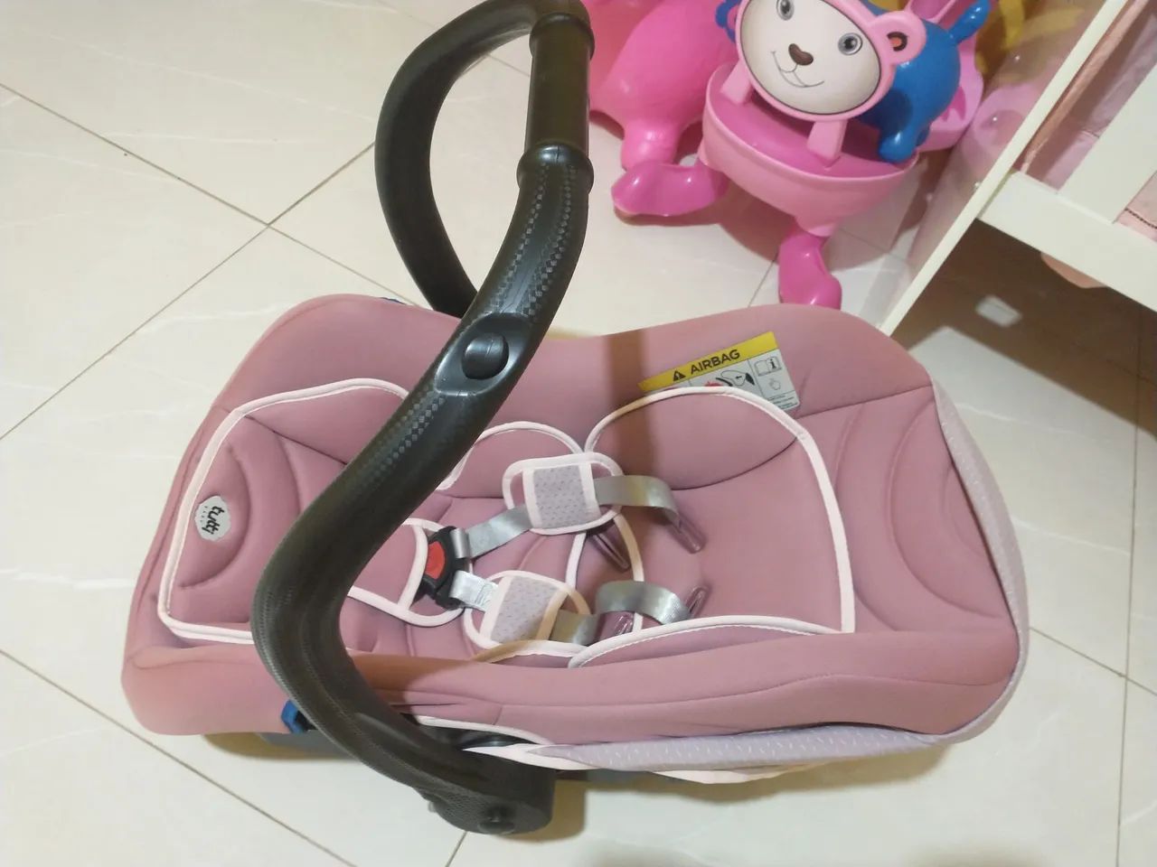  Bebê conforto Tuti Baby usado pouquíssimas vezes sem marcas de uso sem defeitos nenhum  - Foto 2