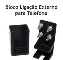 Bloco  BLE Ligação Externa Fios FE 2 Pares BLE-2 10 unidades