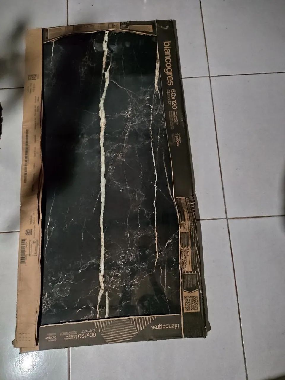 Porcelanato 60x120 Biancogres - Novo! - Foto 2