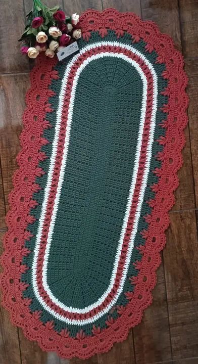 TRILHO OU PASSADEIRA - CROCHÊ - 100% ARTESANAL