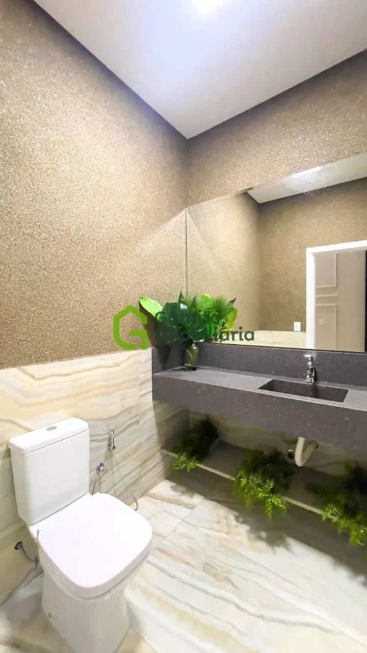 Casa com 3 suítes, home, escritório, toda mobiliada no Cond Quinta do Lago - Foto 5