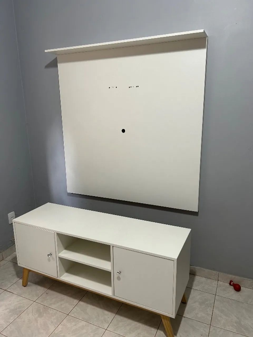 Vendo Painel de Tv e Rack em MDF - Foto 2