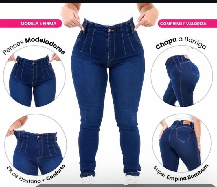 Duas Calças jeans PLUS SIZE/50 - Foto 3