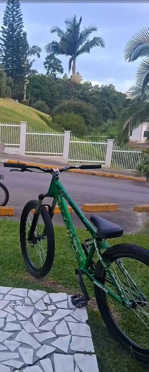 Bicicleta aro 26 vikingx tuff 28 verde  - Foto 2