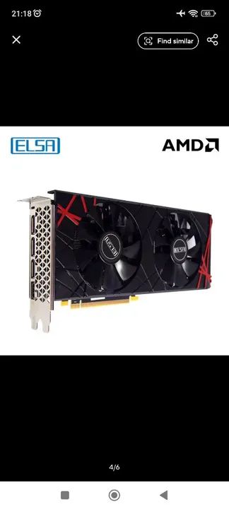 elsa amd radeon rx 580 8gb  - Foto 3