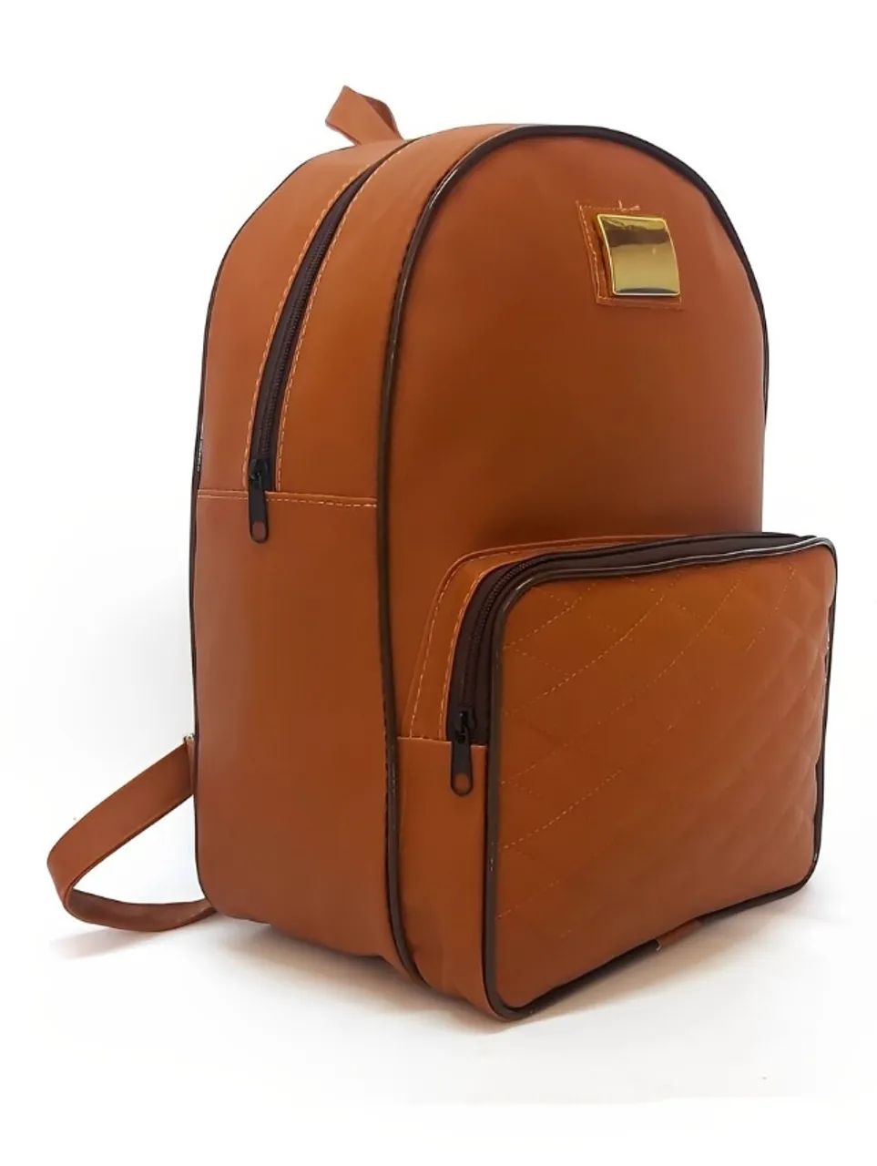 Bolsa Mochilinha Prática Bolsos Estilosos - Foto 3