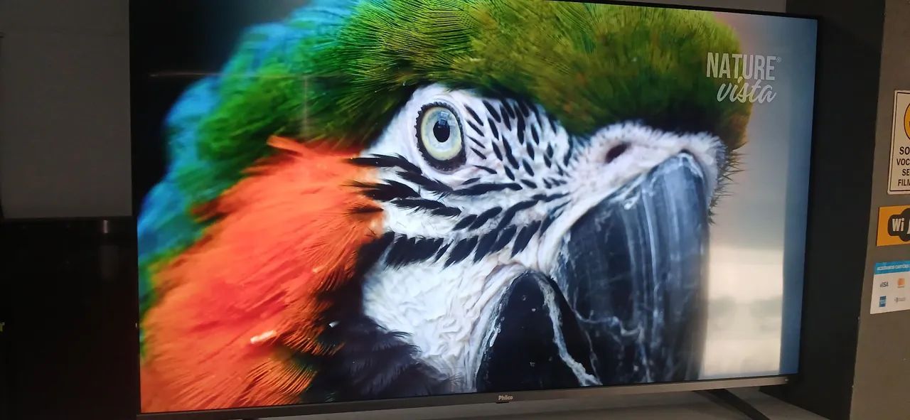Tv philco 58 polegadas 4k Android Bluetooth Cromecast aceito cartão leia o anúncio todo  - Foto 5