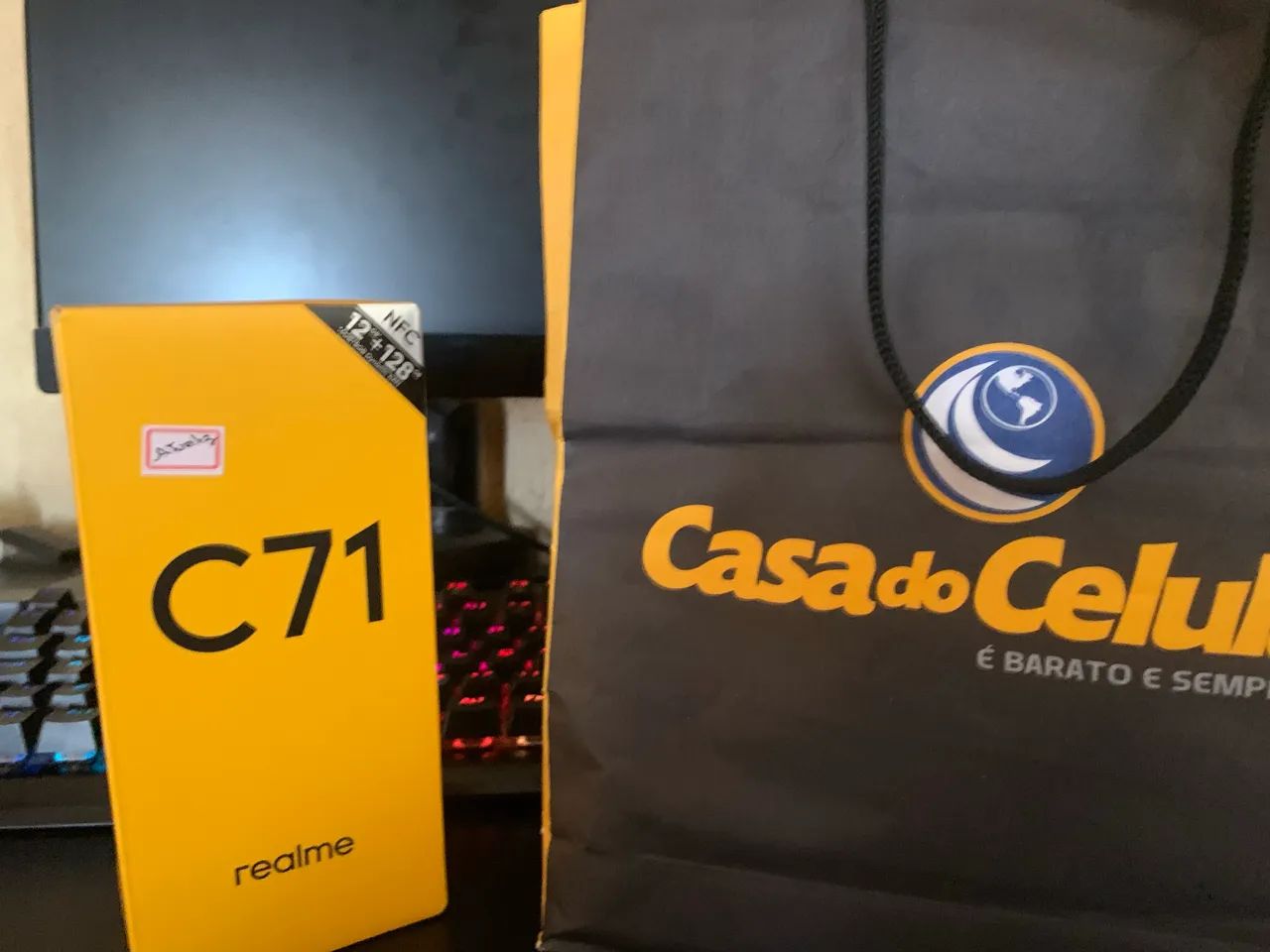 Realme C71 - NOVO ! ( Com Nota Fiscal ) - Foto 4